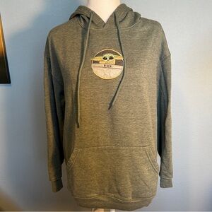Star Wars Baby Yoda Green Fleece Hoodie
